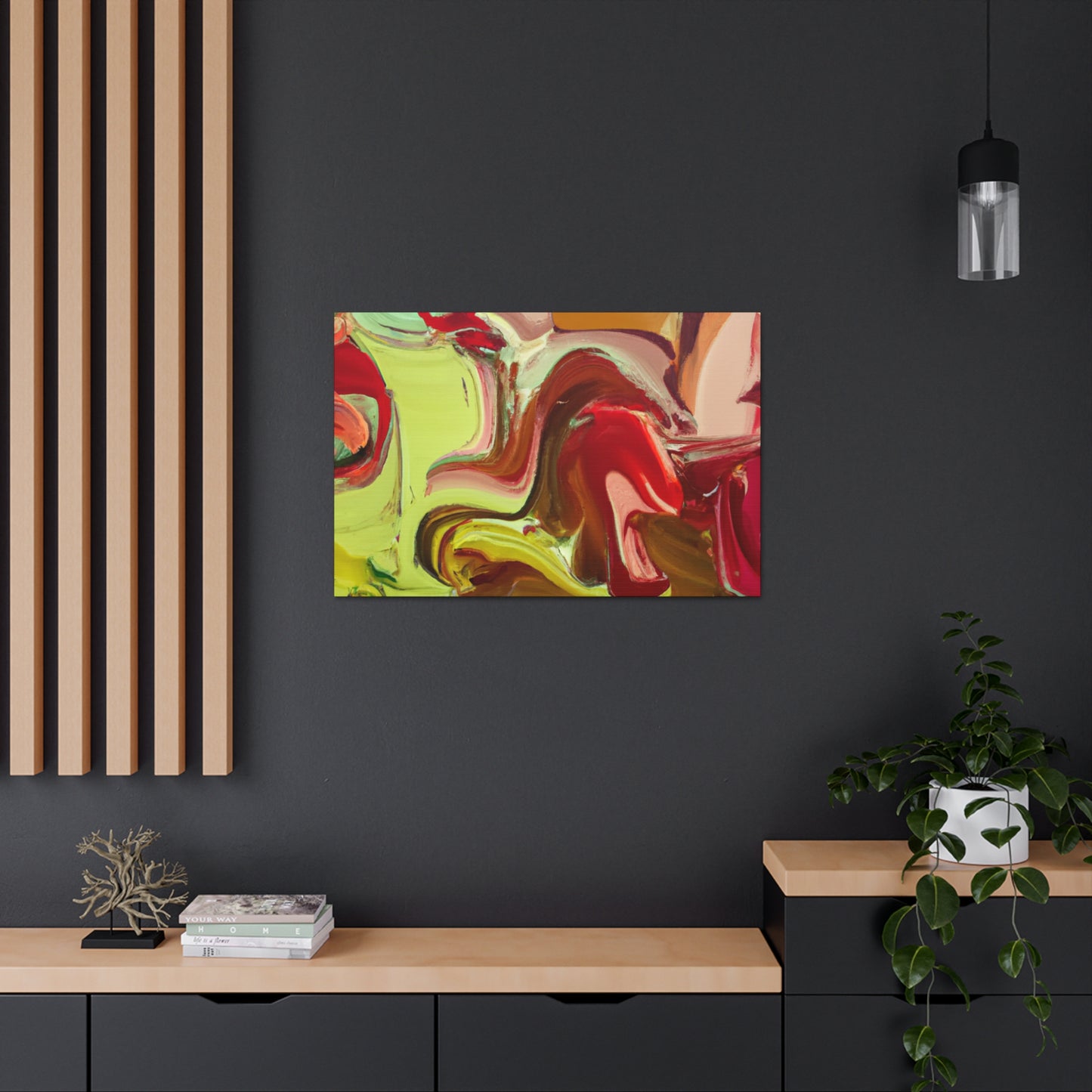 Joyful Aurora da Vinci - Canvas