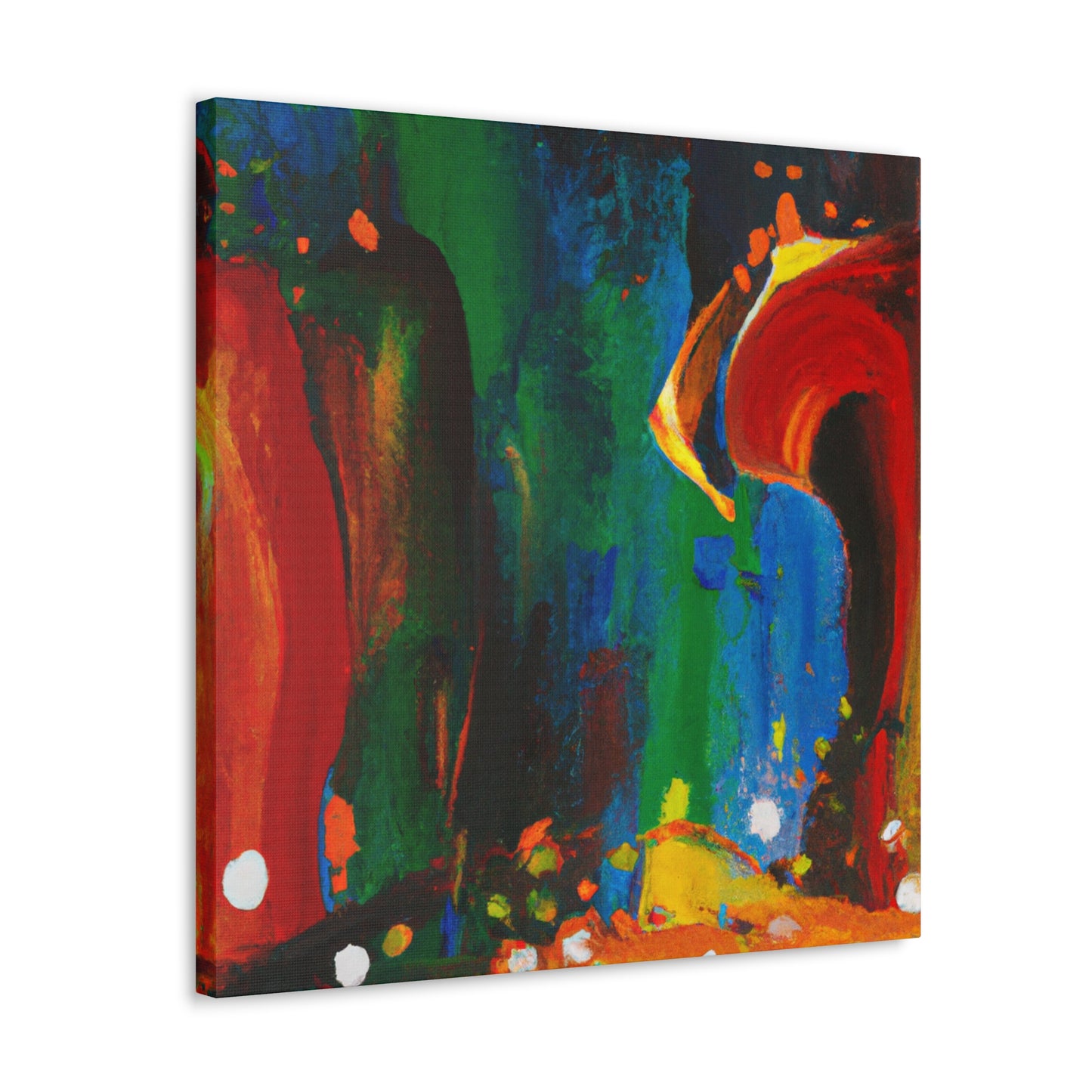 Joyful Josie the Painter - Canvas