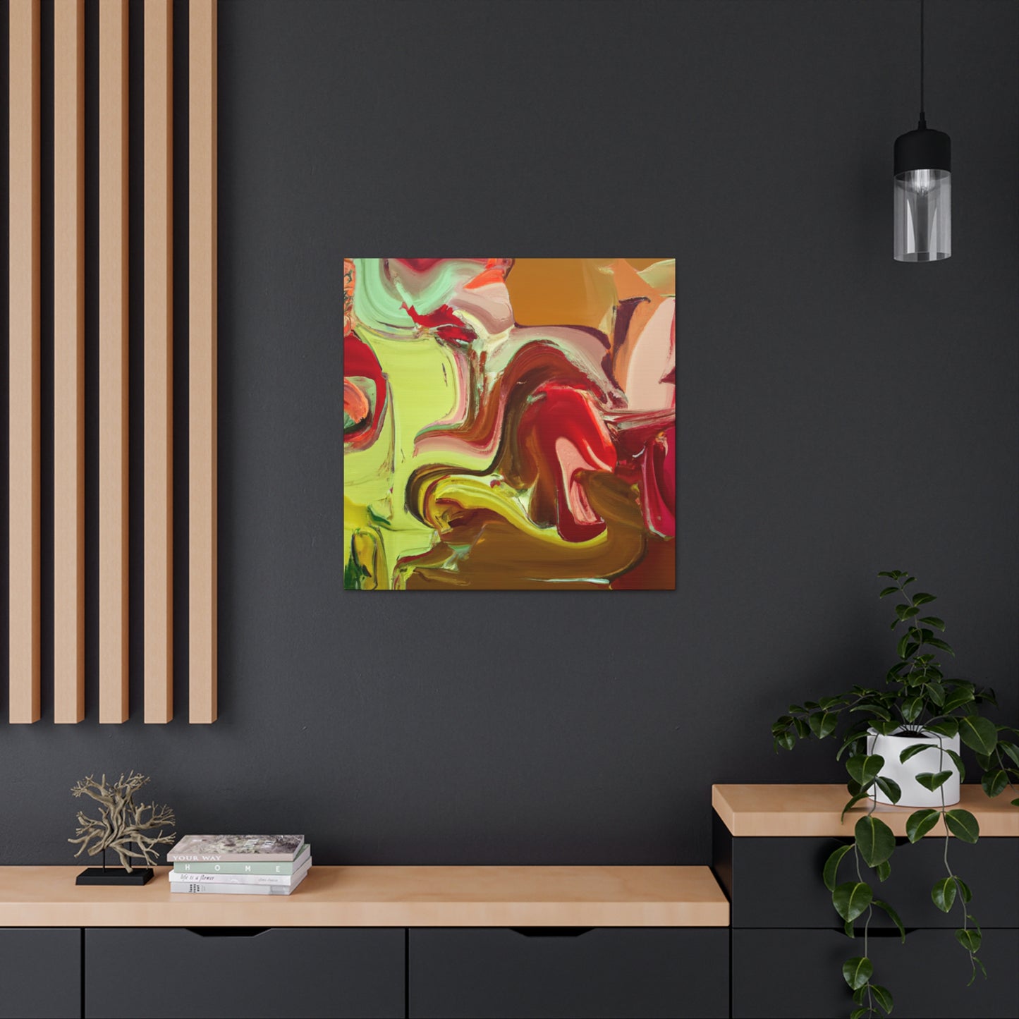 Joyful Aurora da Vinci - Canvas