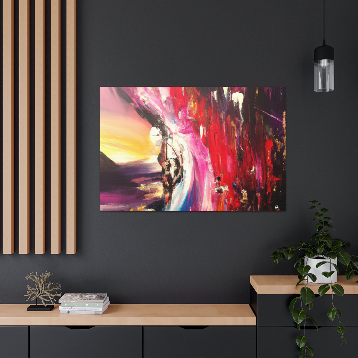 Joyous Johannes (male) or Joyful Janna (female). - Canvas