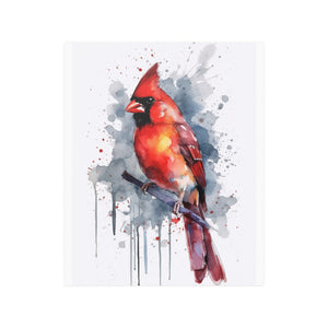 Cardinal Watercolor - Poster