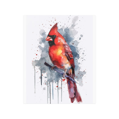 Cardinal Watercolor - Poster