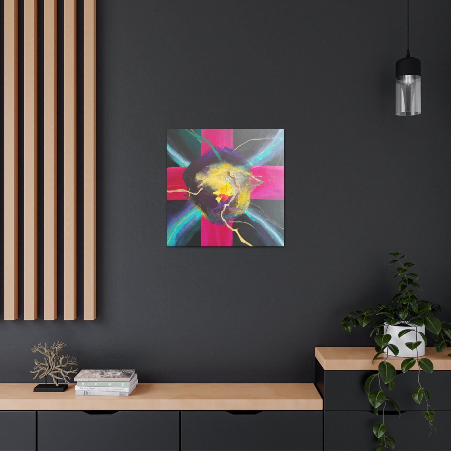 Rainbow Clara - Canvas